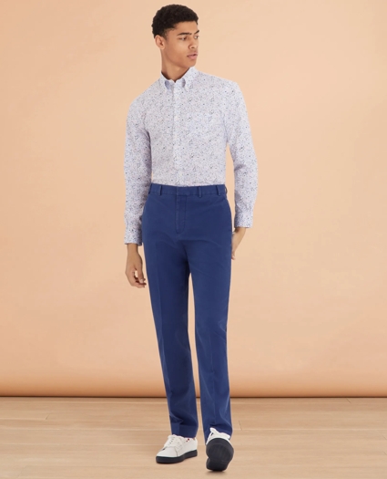Stretch Cotton Trousers, image 2