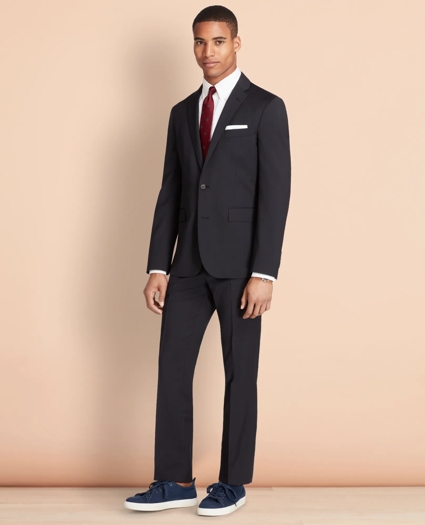 Wool Twill Suit Trousers, image 2