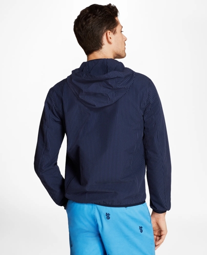 Water-Repellent Seersucker Windbreaker, image 3