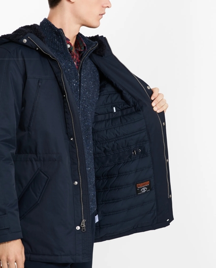 Sherpa-Lined Water-Repellent Parka, image 4