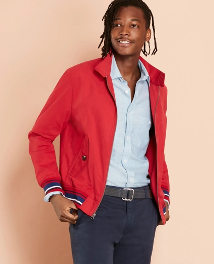 Water-Resistant Harrington Jacket, image 1