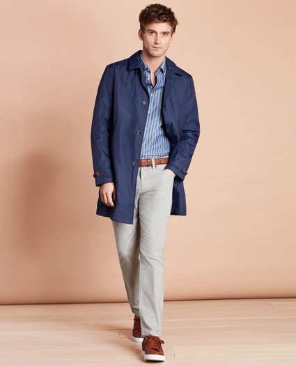 Water-Repellent Packable Trench Coat, image 4