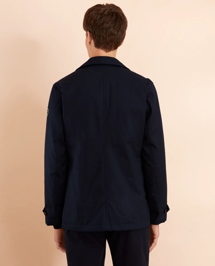 Lightweight Cotton Twill Peacoat, image 4