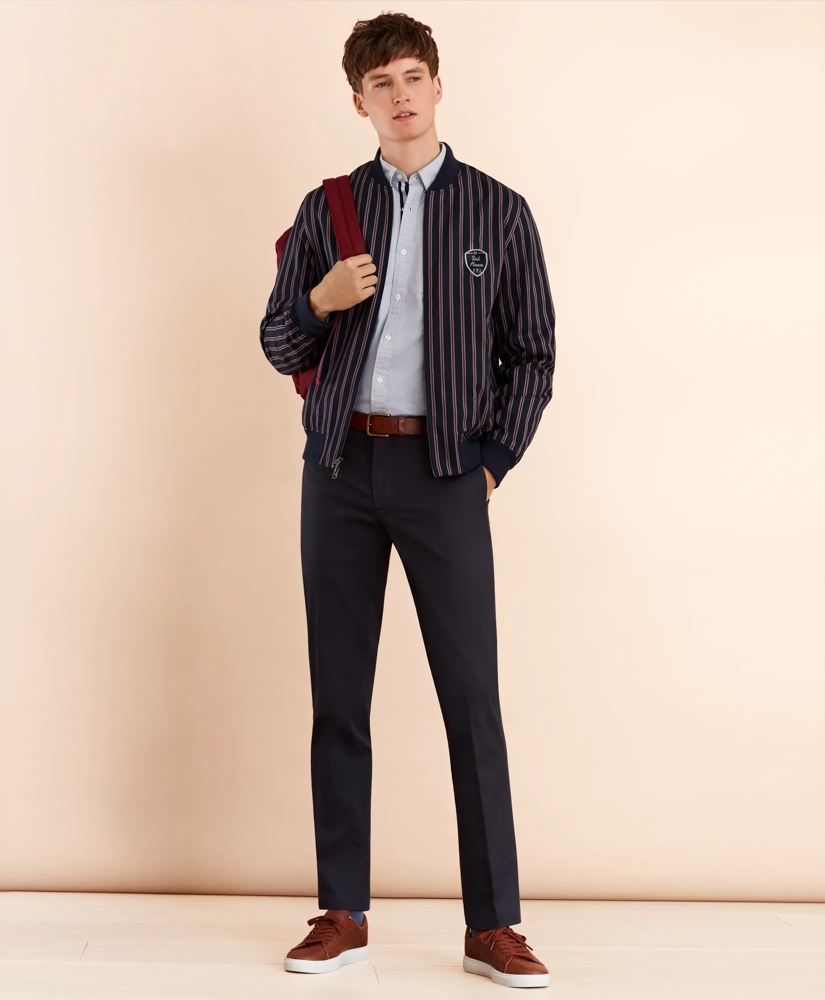 Striped Bomber Jacket, image 2