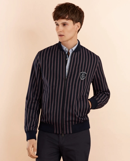 Striped Bomber Jacket, image 3