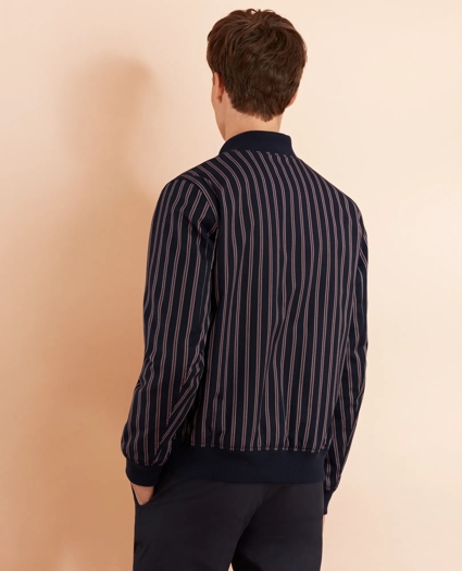Striped Bomber Jacket, image 4