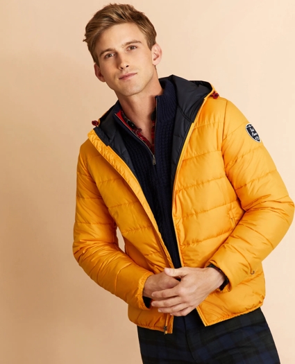 Quilted Hooded Puffer Jacket, image 1