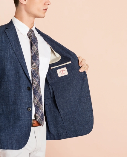 Wool-Blend Two-Button Sport Coat, image 5