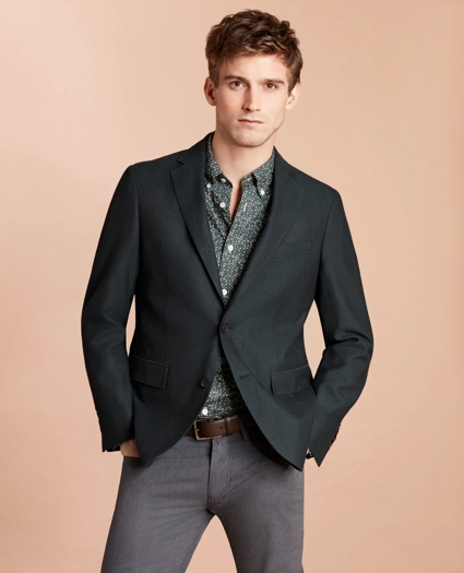 Wool-Blend Dobby Sport Coat, image 1