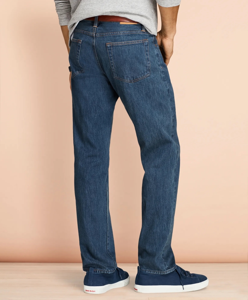 901 Slim Straight Jeans in Indigo Denim, image 3