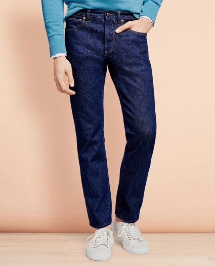901 Slim Straight Jeans in Indigo Denim, image 1