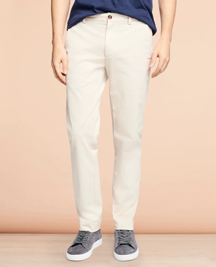 Garment-Dyed Stretch Chinos, image 1