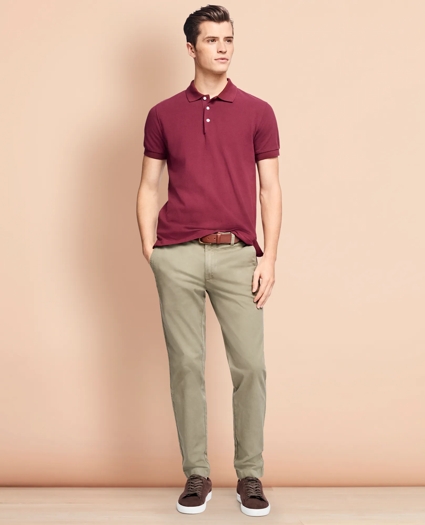 Garment-Dyed Stretch Chinos, image 2