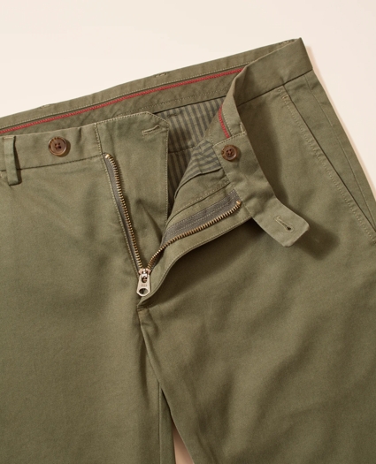 Slim-Fit Garment-Dyed Stretch Chinos, image 3