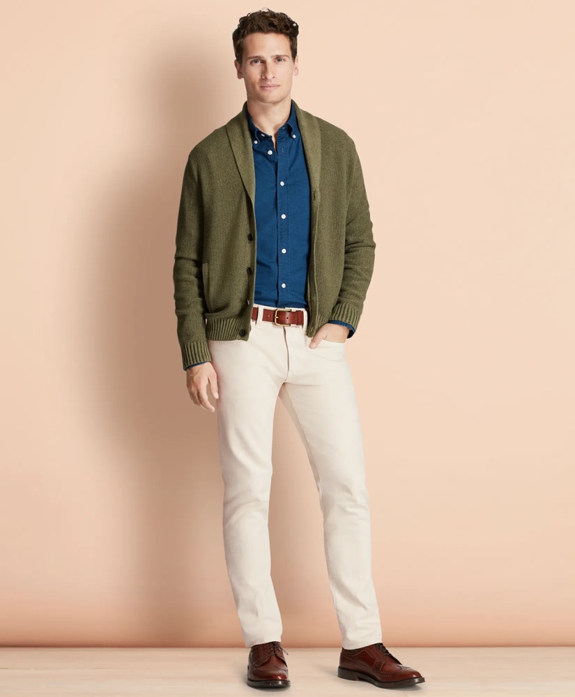 Slim-Fit Garment-Dyed Jeans, image 2