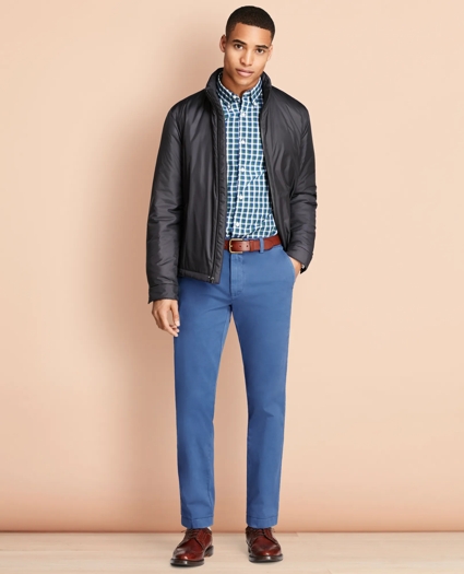 Garment-Dyed Stretch Chinos, image 2