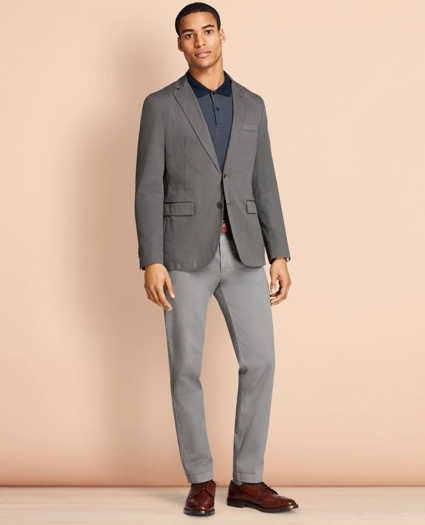 Garment-Dyed Stretch Chinos, image 2