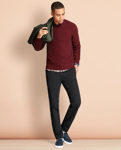 Slim-Fit Garment-Dyed Stretch Chinos, image 2