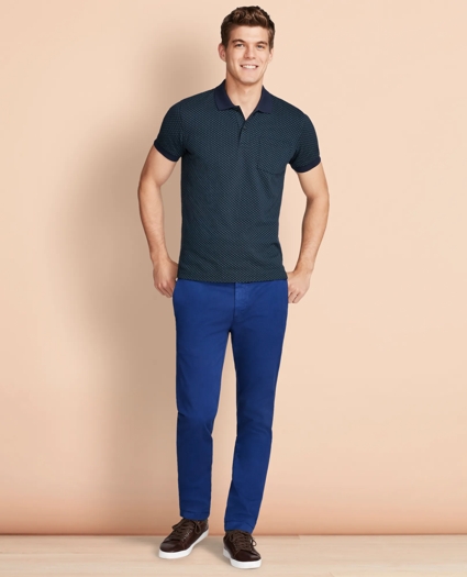 Slim-Fit Garment-Dyed Stretch Chinos, image 2