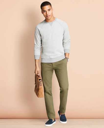 Slim-Fit Garment-Dyed Stretch Chinos, image 2