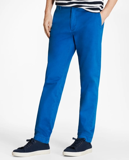 Garment-Dyed Stretch Chinos, image 1