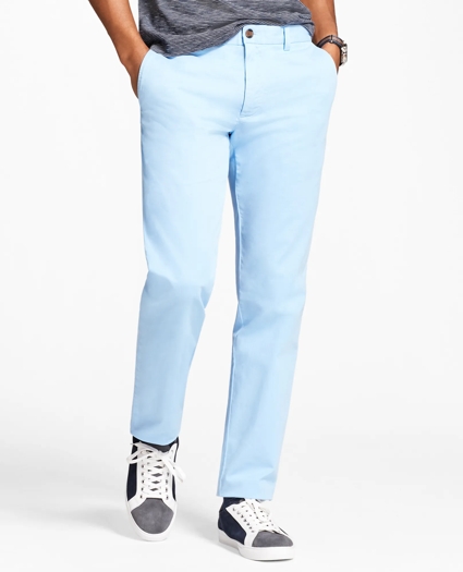 Garment-Dyed Stretch Chinos, image 1