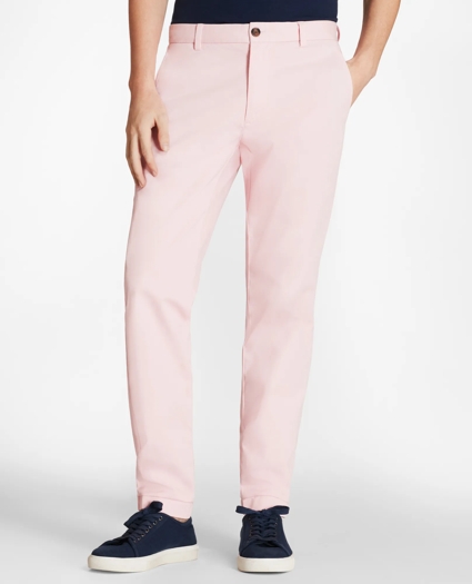 Garment-Dyed Stretch Chinos, image 1