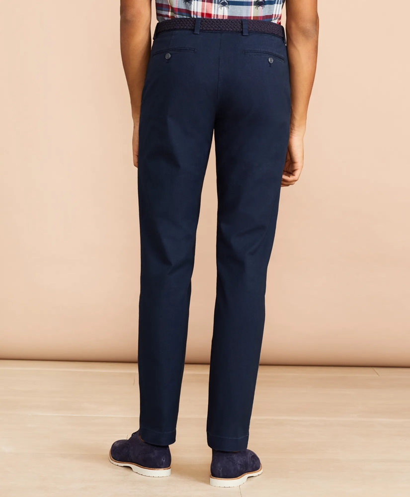 Garment-Dyed Cotton-Linen Stretch Chinos, image 3