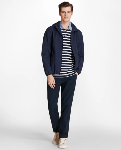 Garment-Dyed Cotton-Linen Stretch Chinos, image 2