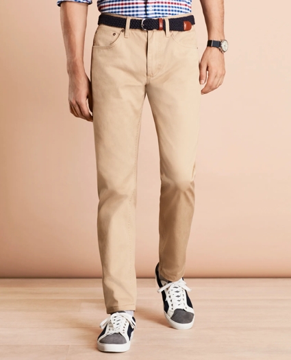 Herringbone Five-Pocket Pants, image 2