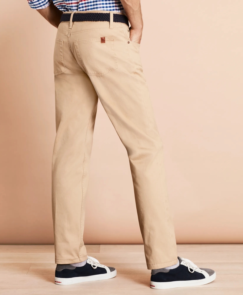 Herringbone Five-Pocket Pants, image 3
