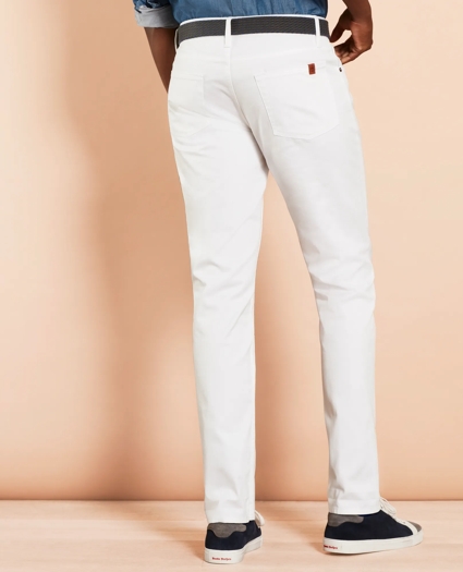 Herringbone Five-Pocket Pants, image 3
