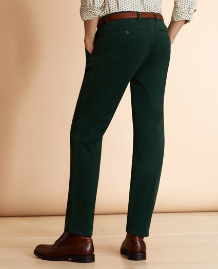 Garment-Dyed Stretch Chinos, image 3