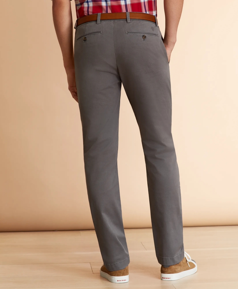 Garment-Dyed Stretch Chinos, image 3