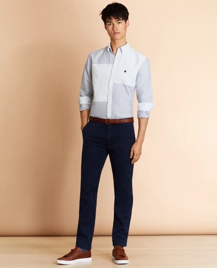 Garment-Dyed Stretch Chinos, image 2