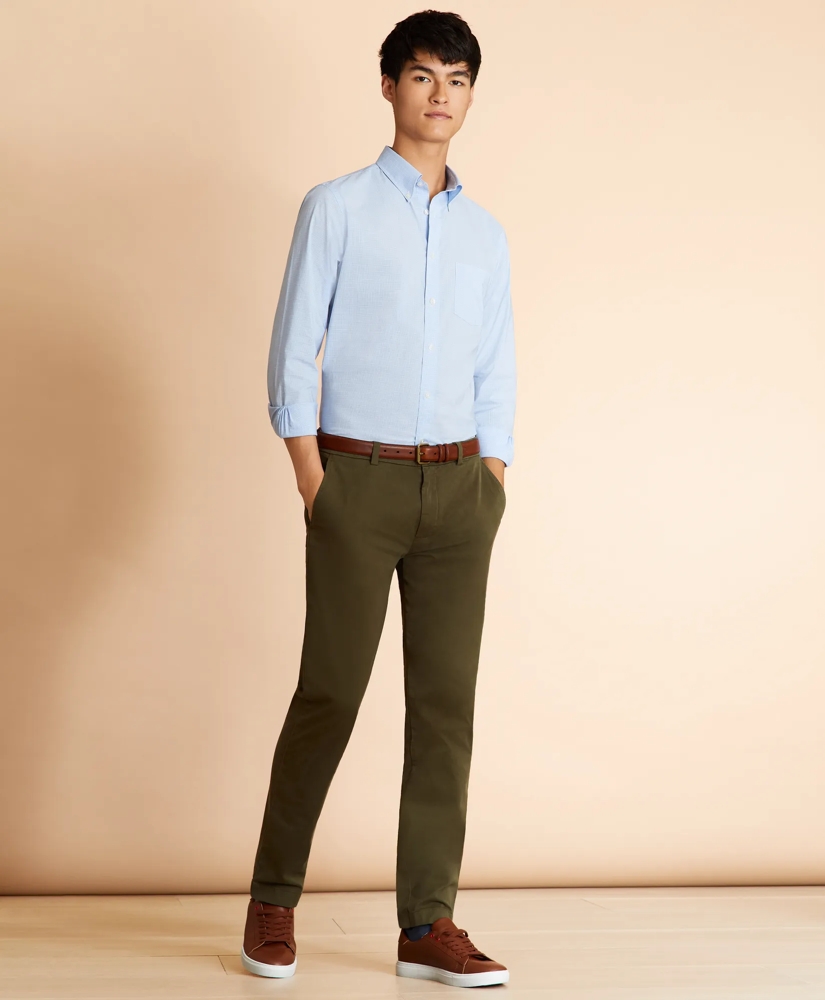 Garment-Dyed Stretch Chinos, image 2