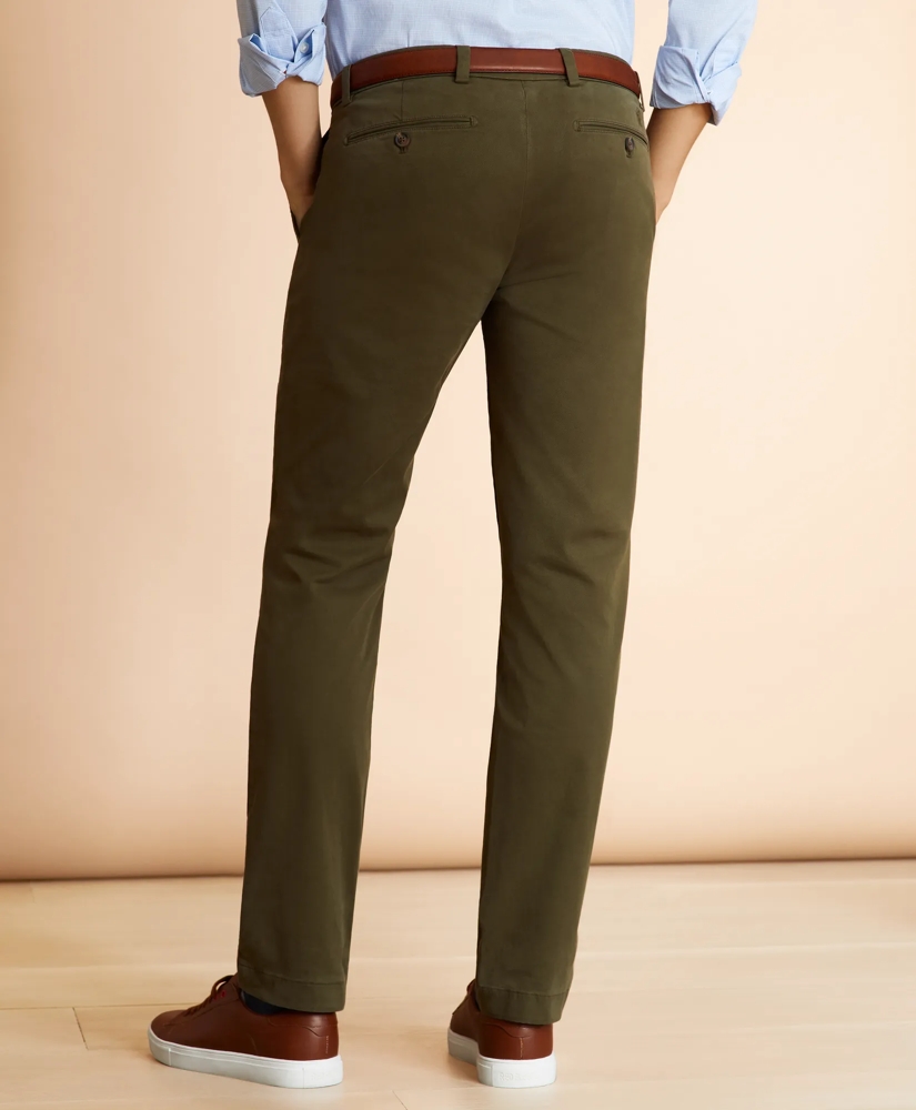 Garment-Dyed Stretch Chinos, image 3