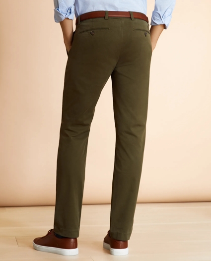 Garment-Dyed Stretch Chinos, image 3