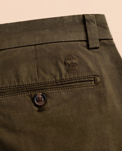 Garment-Dyed Stretch Chinos, image 4