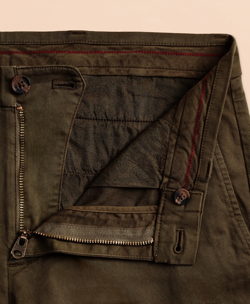 Garment-Dyed Stretch Chinos, image 5