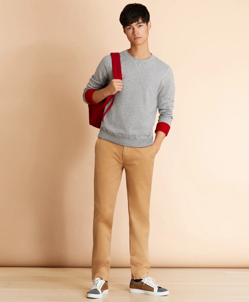 Garment-Dyed Stretch Chinos, image 2