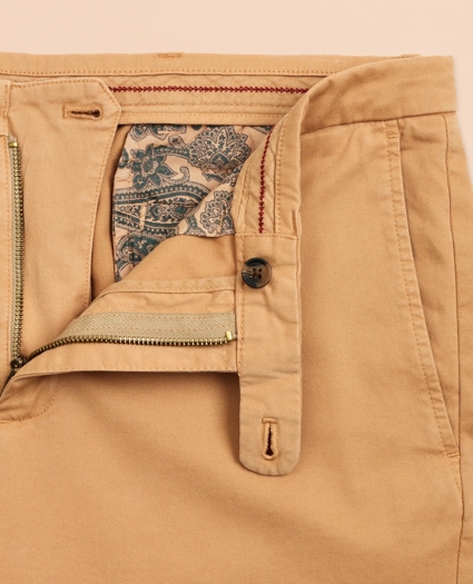 Garment-Dyed Stretch Chinos, image 5