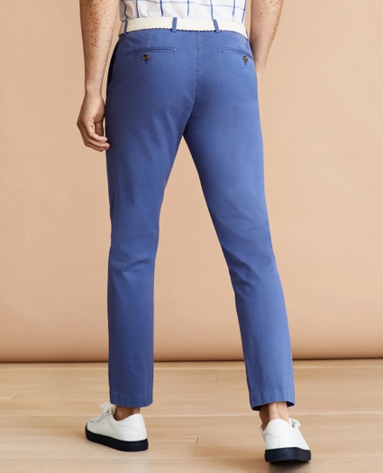 Slim-Fit Garment-Dyed Stretch Chinos, image 3