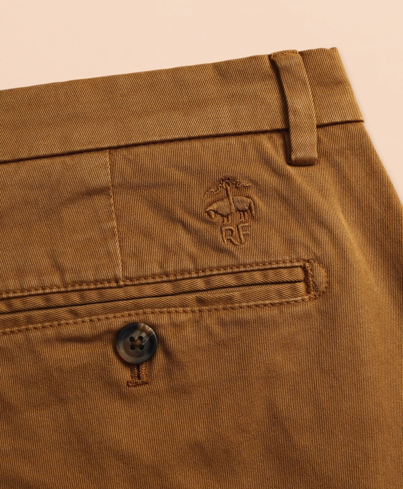 Slim-Fit Garment-Dyed Stretch Chinos, image 4