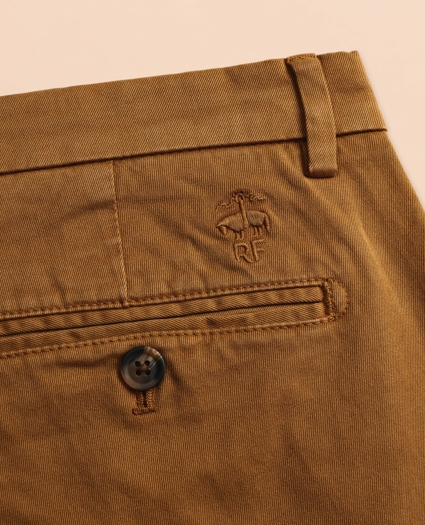 Slim-Fit Garment-Dyed Stretch Chinos, image 4