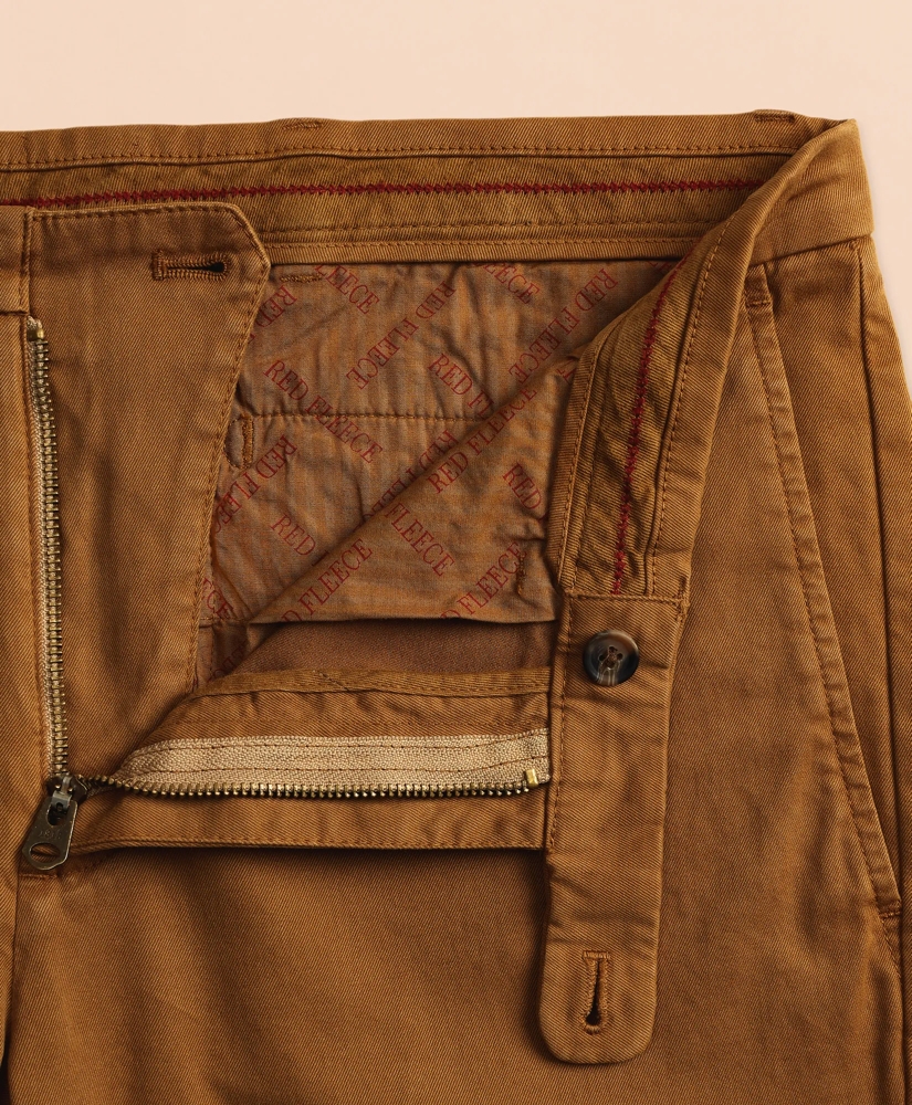 Slim-Fit Garment-Dyed Stretch Chinos, image 5