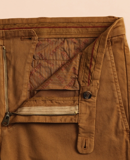 Slim-Fit Garment-Dyed Stretch Chinos, image 5
