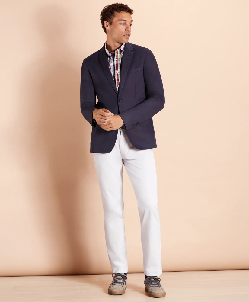 Pleat-Front Twill Chinos, image 2