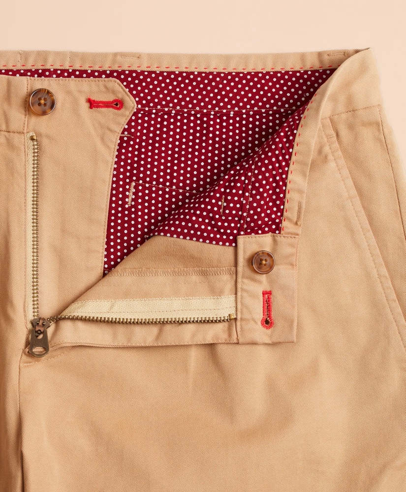 Pleat-Front Twill Chinos, image 4