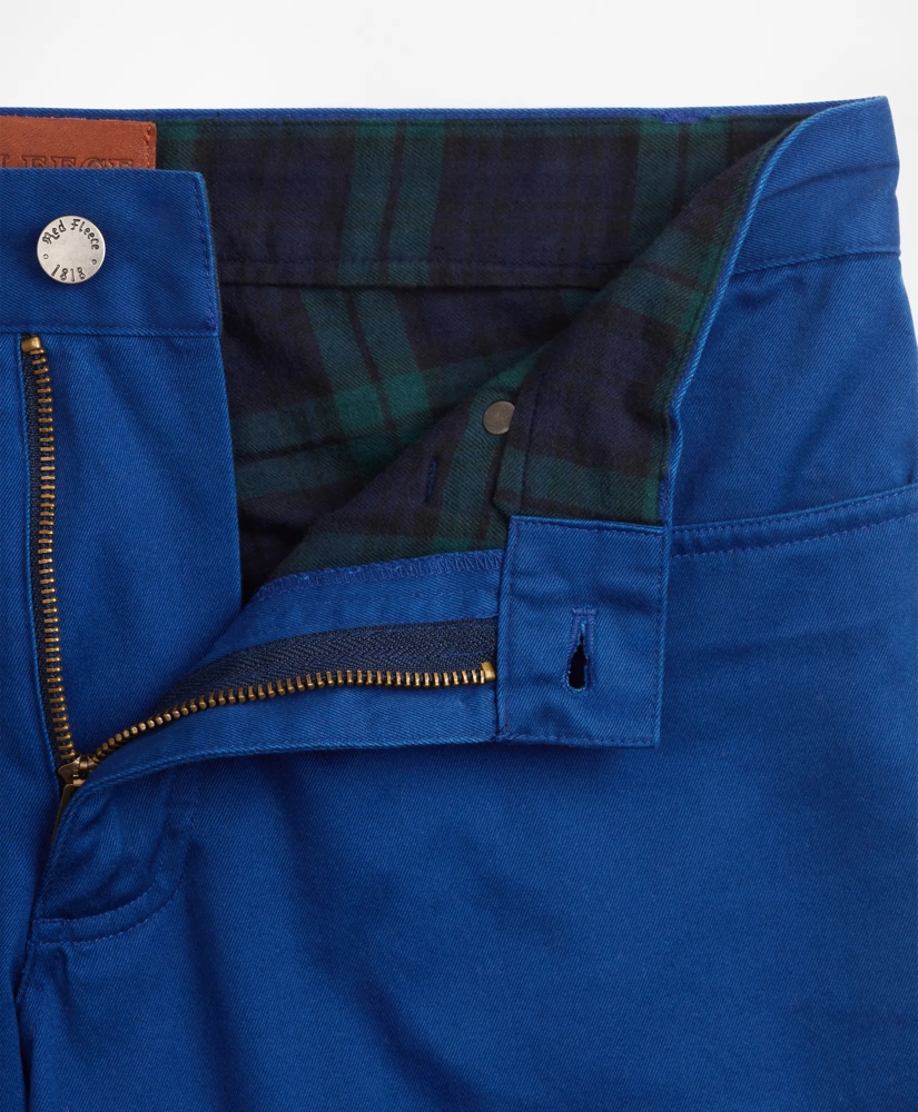 Five-Pocket Flannel-Lined Chinos, image 5